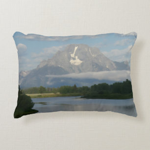 Jackson Hole River at Grand Teton National Park Accent Pillow
