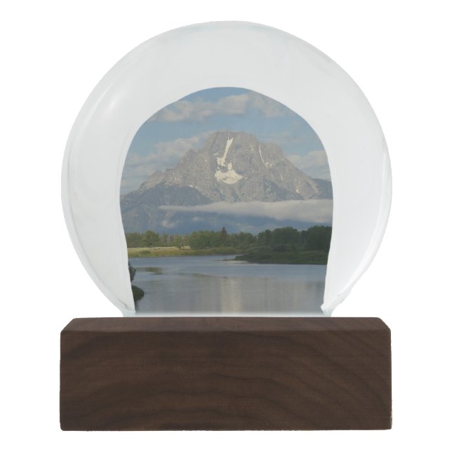 Jackson Hole River at Grand Teton National Park Snow Globe (Front)