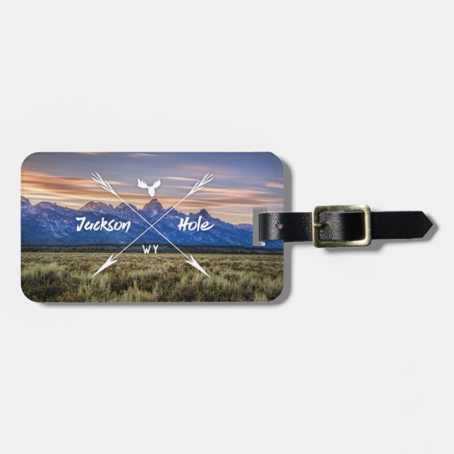 Jackson Hole Series 02 Luggage Tag (Front Horizontal)