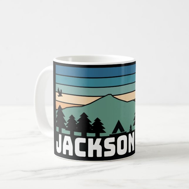 Jackson Hole WY Decal  Mug (Front Left)