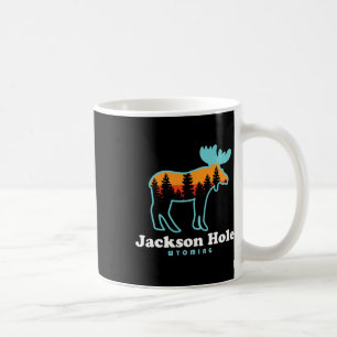 Jackson Hole Wyoming Moose Mountains Grand Tetons Coffee Mug