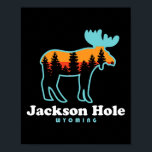 Jackson Hole Wyoming Moose Mountains Grand Tetons  Poster<br><div class="desc">Jackson Hole Wyoming Moose Mountains Grand Tetons</div>