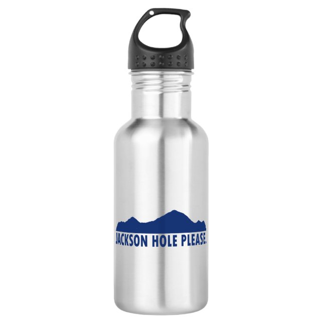 Jackson Hole Wyoming Please 532 Ml Water Bottle (Front)