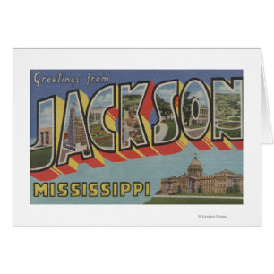 Jackson, Mississippi - Large Letter Scenes