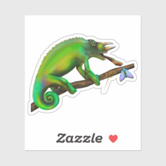 Jackson’s Chameleon Aiming 