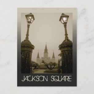 Jackson Square, New Orleans, LA Postcard