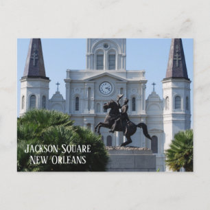 Jackson Square New Orleans Postcard