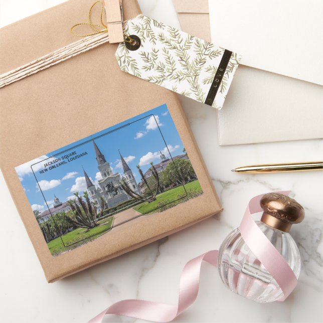 Jackson Square New Orleans Sticker (Gifting)