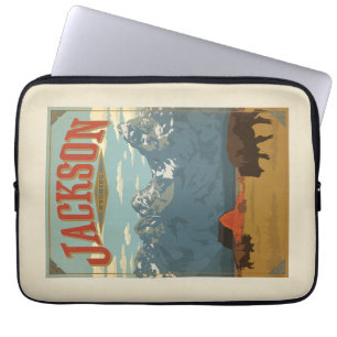 Jackson   Wyoming Laptop Sleeve