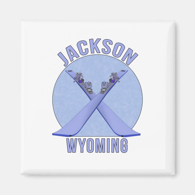 Jackson, Wyoming Magnet (Front)