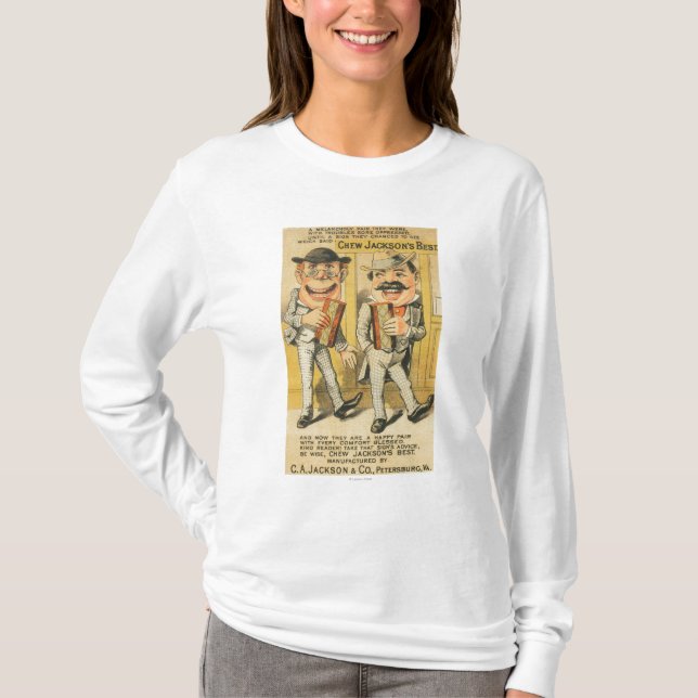 Jackson's Best Chew Advertisement T-Shirt (Front)