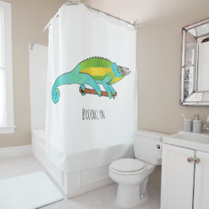 Jackson's chameleon cartoon illustration