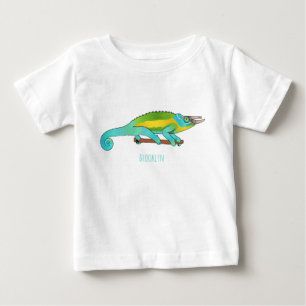 Jackson's chameleon cartoon illustration baby T-Shirt
