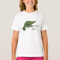 Jackson's chameleon cartoon illustration