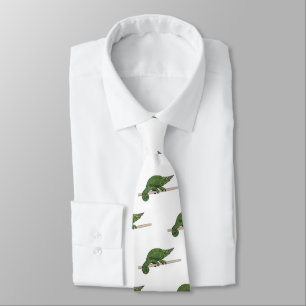 Jackson's chameleon cartoon illustration tie