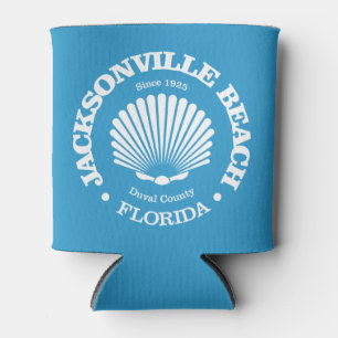 Jacksonville Beach (seashell) Can Cooler
