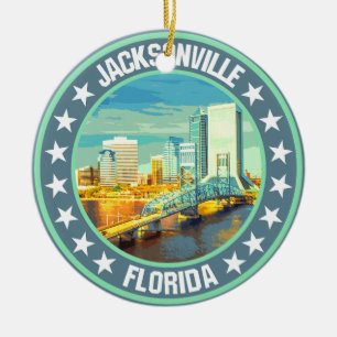 Jacksonville ceramic ornament