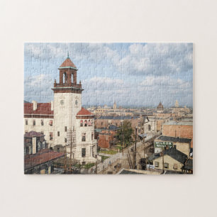 Jacksonville Fl - The Old Jacksonville Post Office Jigsaw Puzzle