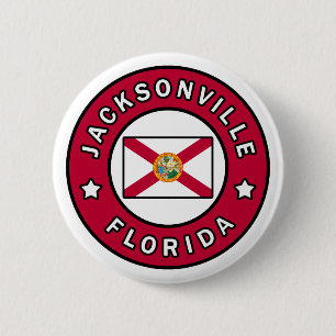 Jacksonville Florida 2 Inch Round Button
