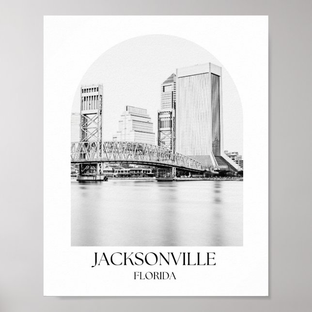 Jacksonville Florida Arch Photo Print (Front)