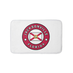Jacksonville Florida Bath Mat