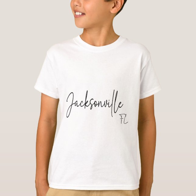Jacksonville Florida Ca Retro  T-Shirt (Front)