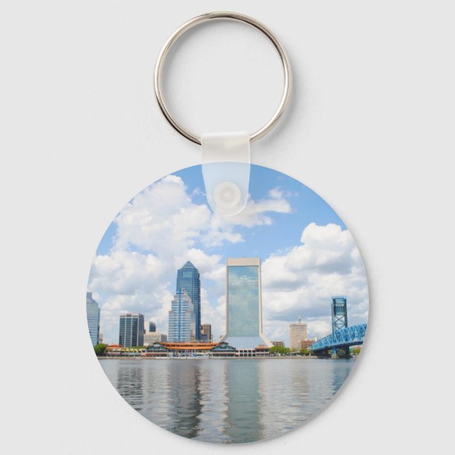 Jacksonville, Florida Keychain (Front)
