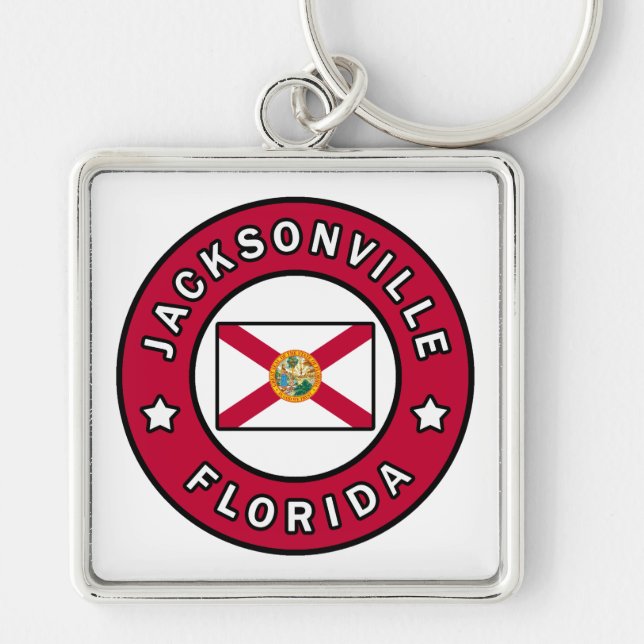 Jacksonville Florida Keychain (Front)