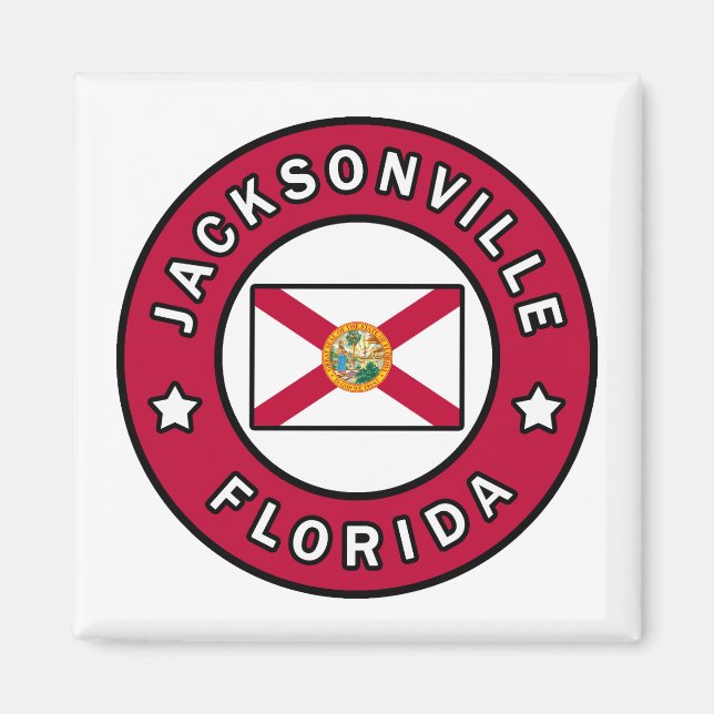 Jacksonville Florida Magnet (Front)