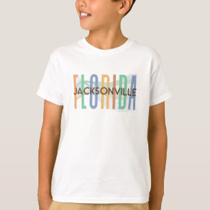 Jacksonville Florida (Sand Waves) T-Shirt