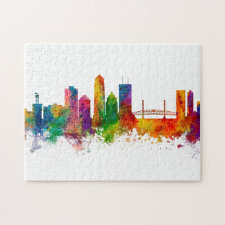 Jacksonville Florida Skyline Jigsaw Puzzle