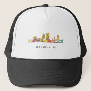 JACKSONVILLE, FLORIDA SKYLINE WB1 TRUCKER HAT