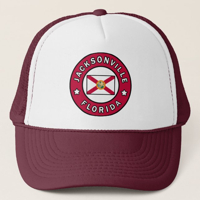 Jacksonville Florida Trucker Hat (Front)