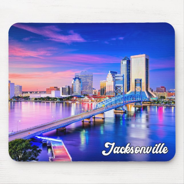 Jacksonville, Florida, United States Mouse Pad (Front)