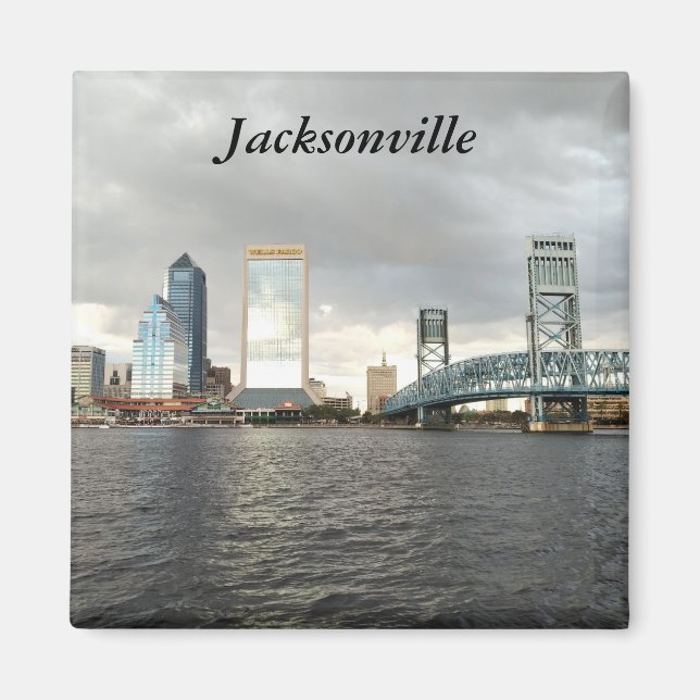 Jacksonville Floride aimant photo souvenir (Devant)
