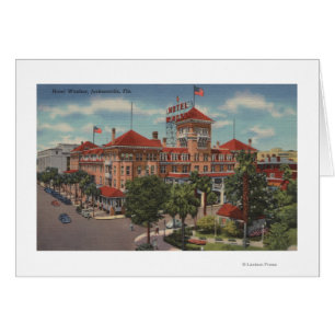 Jacksonville, Floride - Vue extérieure de l'hôtel