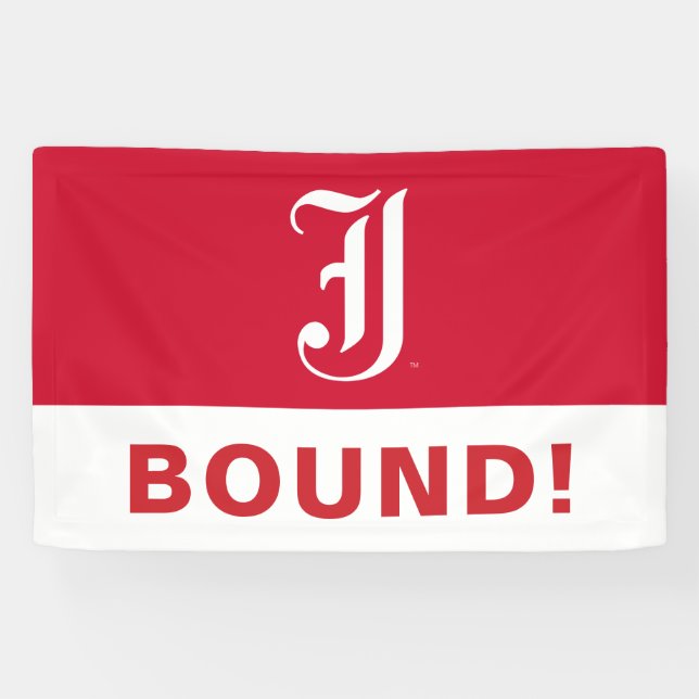 Jacksonville State University Classic JSU Letter Banner (Horizontal)