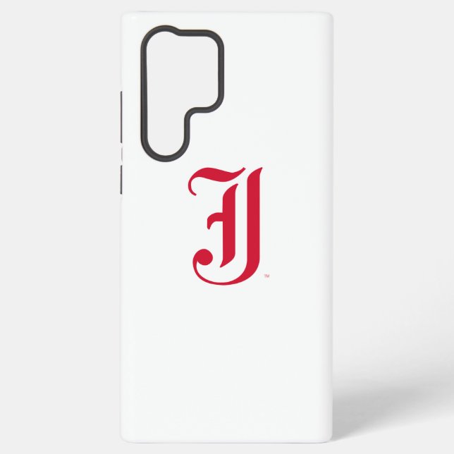 Jacksonville State University Classic JSU Letter Samsung Galaxy S22 Ultra Case (Back)