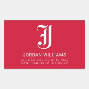 Jacksonville State University Classic JSU Letter Sticker