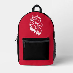 Jacksonville State University Gamecocks Red Eagle Printed Backpack