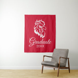 Jacksonville State University Gamecocks Red Eagle Tapestry
