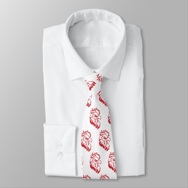 Jacksonville State University Gamecocks Red Eagle Tie (Tied)