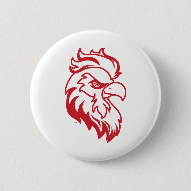 Jacksonville State University Gamecocks Red gameco 2 Inch Round Button (Front)