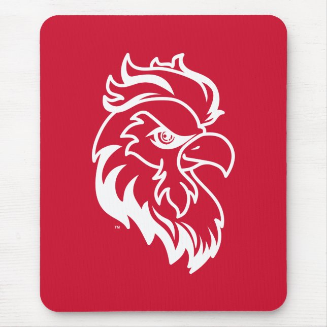 Jacksonville State University Gamecocks Red gameco Mouse Pad (Front)
