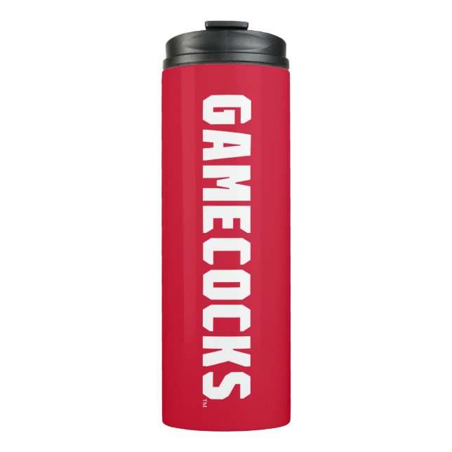 Jacksonville State University Gamecocks Red Logo Thermal Tumbler (Front)
