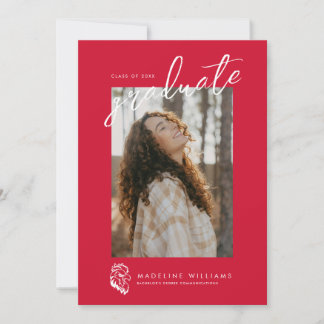 Jacksonville State University Graduation Announcement