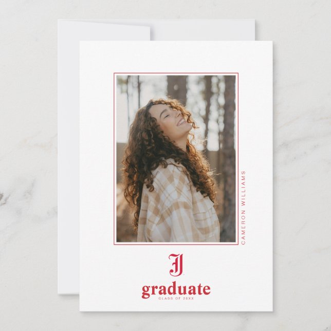 Jacksonville State University Graduation Announcement (Front)