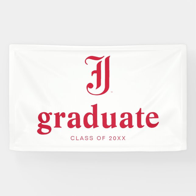 Jacksonville State University Graduation Banner (Horizontal)