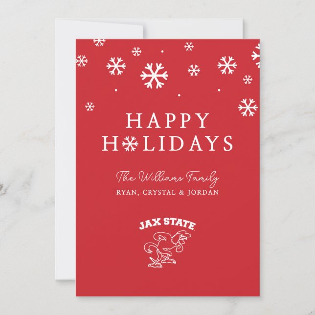 Jacksonville State University Holiday (Front)