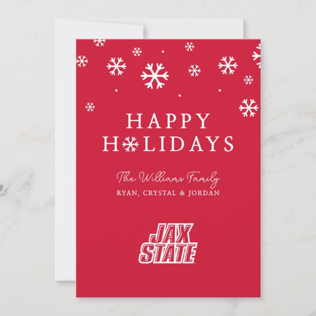 Jacksonville State University Holiday (Front)